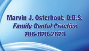 Marvin J. Osterhout DDS Family Dental Practice Phone number 2 0 6 8 7 8 2 6 7 3